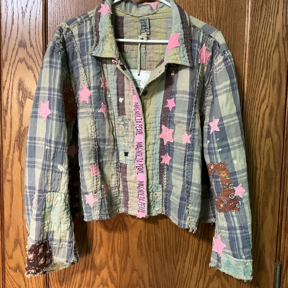 NWT Magnolia Pearl 962 Cropped Jacket Reversible